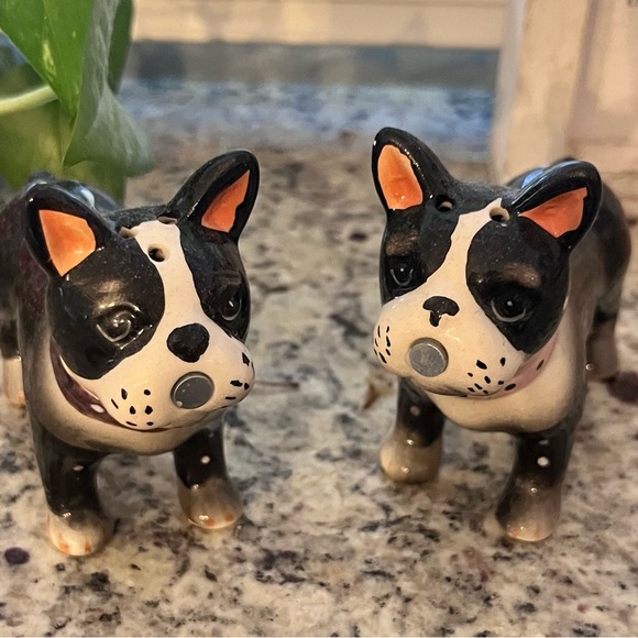 Accents Vintage French Bulldog Kissing Salt Pepper Shakers Poshmark